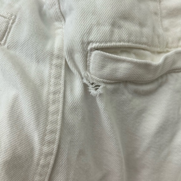 Madewell White Harlow Jean Wide-Leg Pants - Picture 6 of 9
